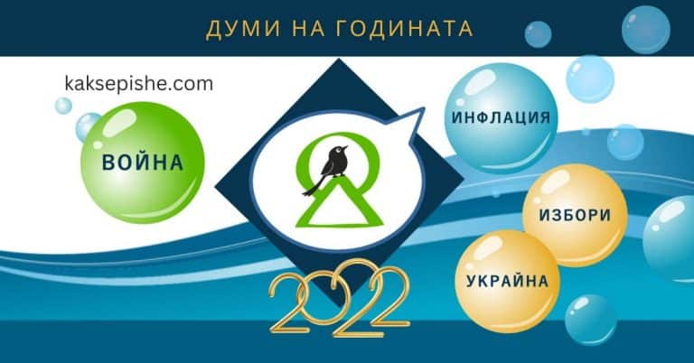 Вотът на хората: „война“, „инфлация“, „избори“, „Украйна“ са думите на 2022-ра